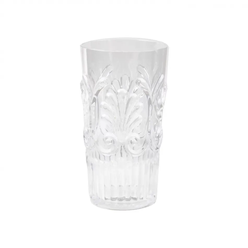 Fleur Polycarbonate Clear Large Tumbler 24 Oz