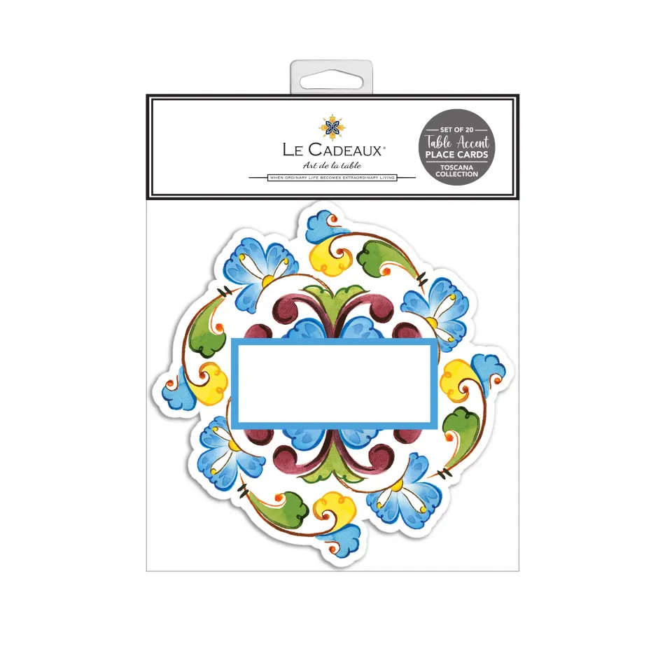 Toscana Place Cards 20Pk