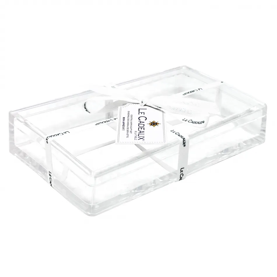 Acrylic Holder For Guest Towel Napkins