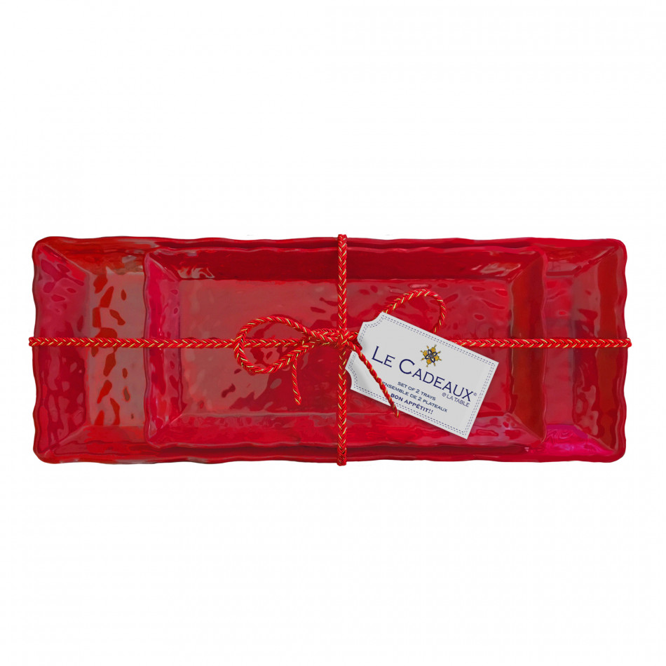 Garnet Biscuit And Baguette Tray Gift Set