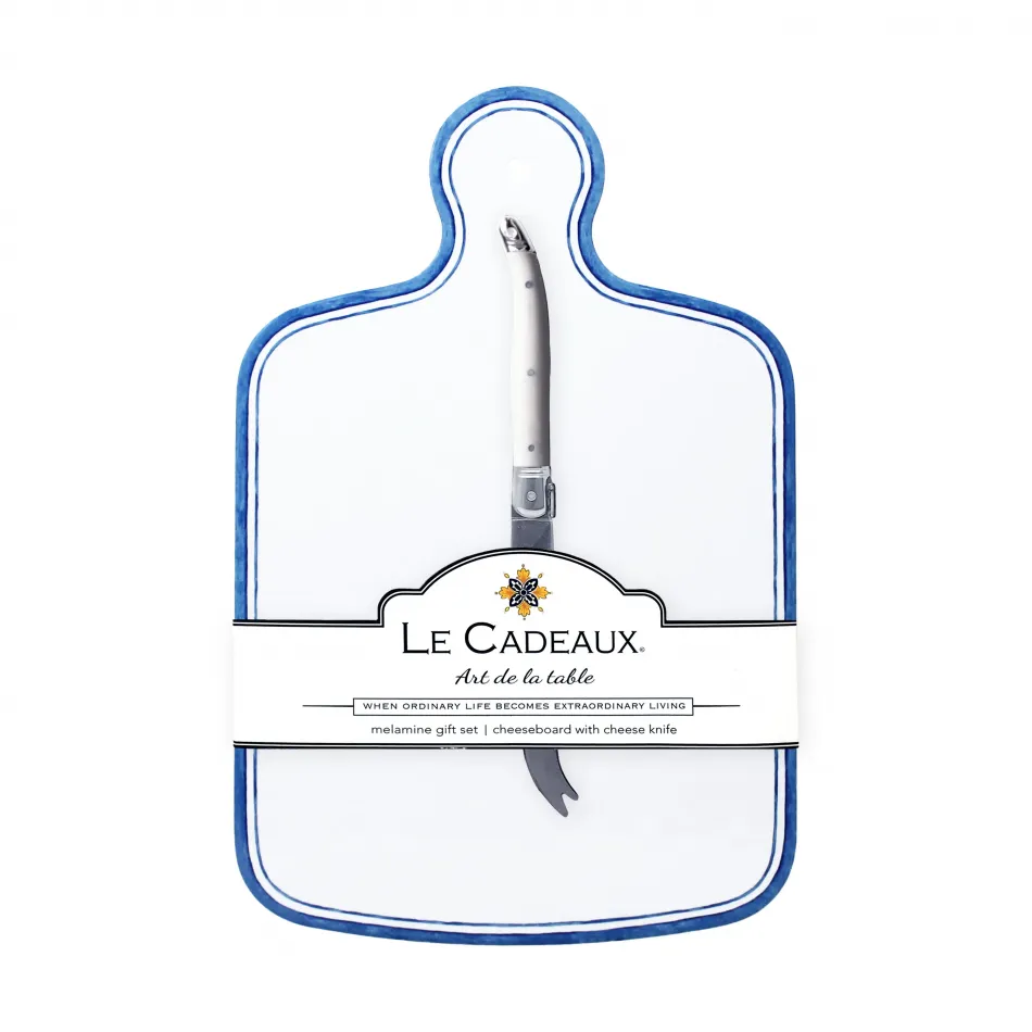 Maison Melamine  Melamine Cheeseboard & Laguiole Cheese Knife