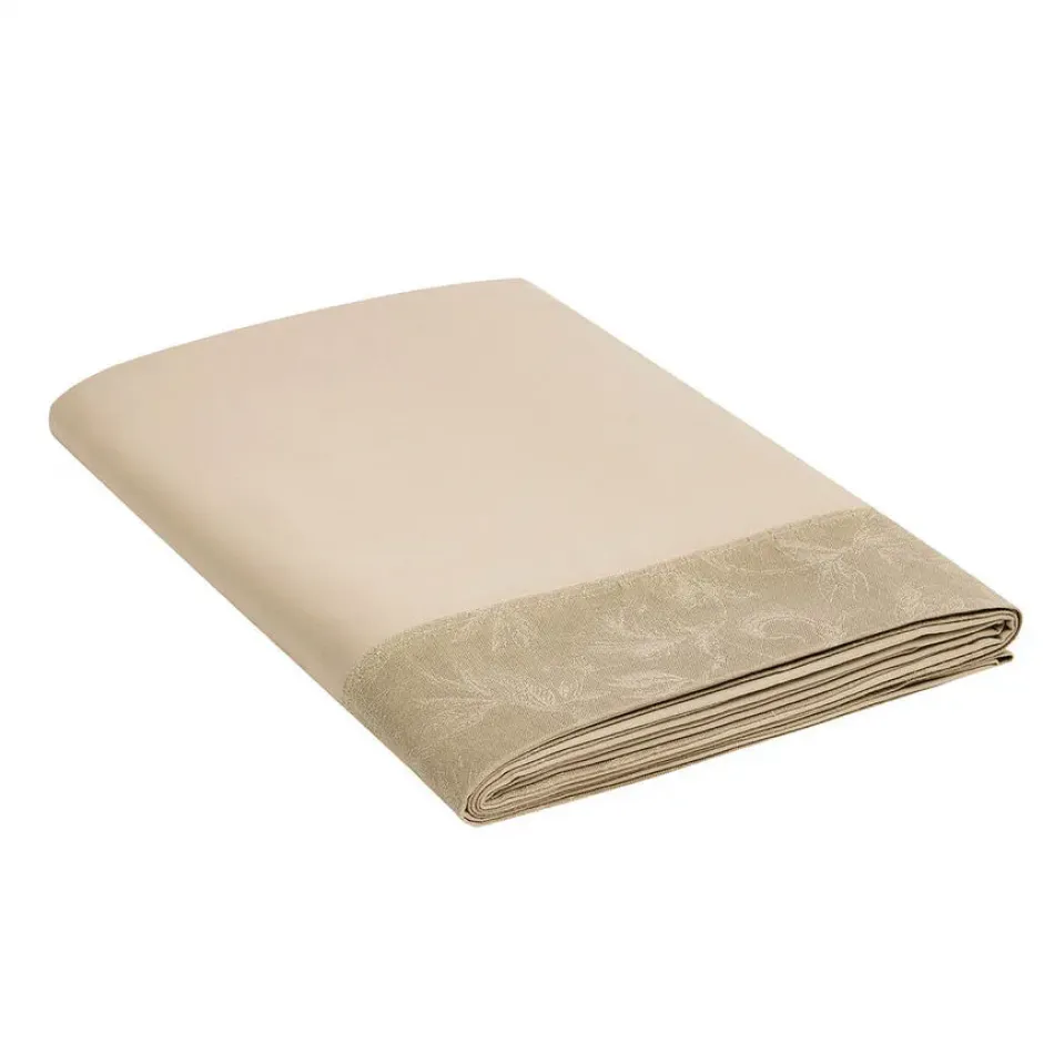 Arabesque Beige Flat Sheets 94" X 118" Queen