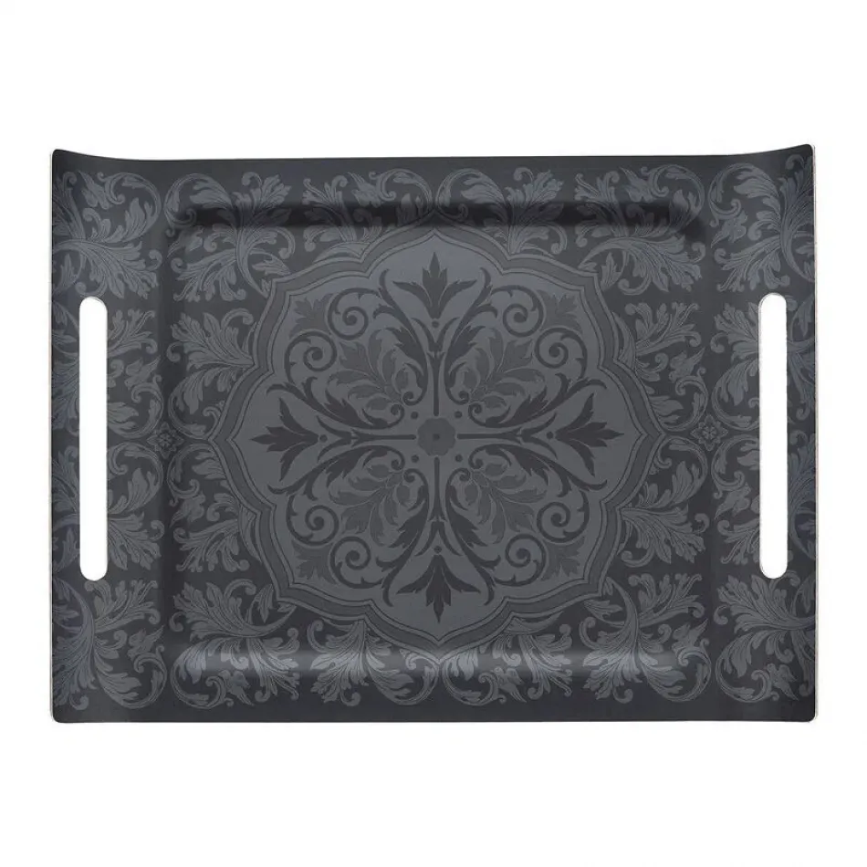 Armoiries Black Tray 23" x 17"