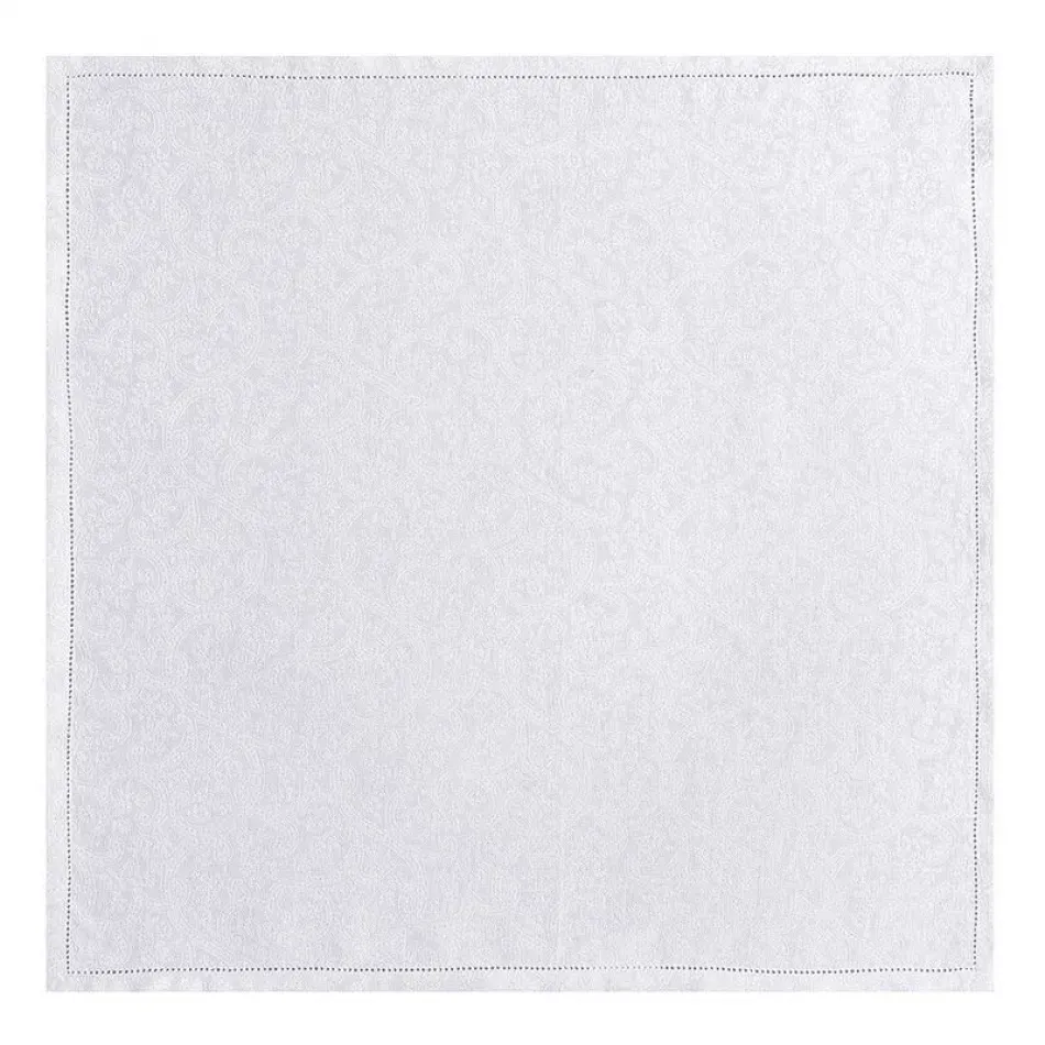 Portofino Fiori White Napkin 23" x 23"