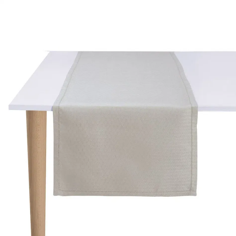 Portofino Geo Beige Runner 20" x 59"