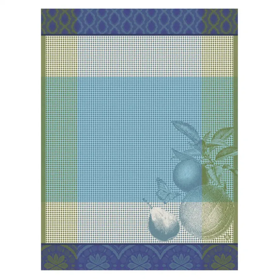 Arriere-Pays Blue Hand Towel 24" x 31"