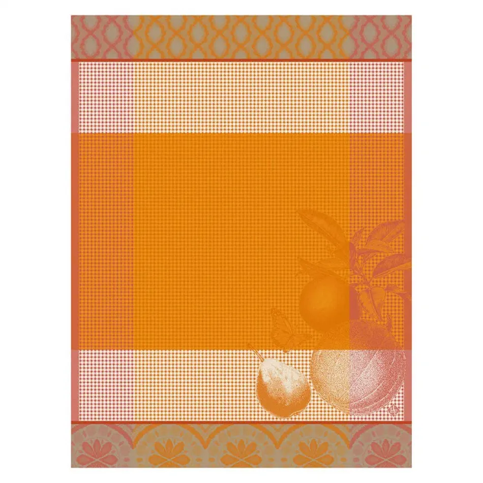 Arriere-Pays Orange Hand Towel 24" x 31"