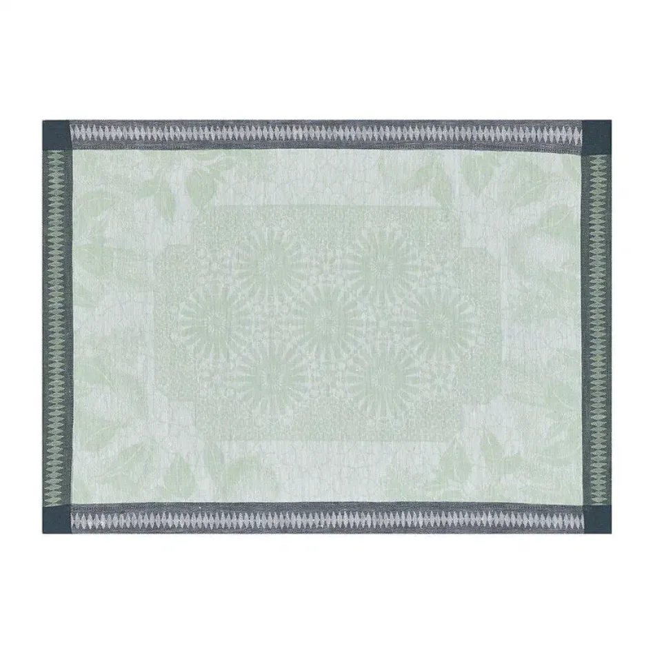 Jardin D'Orient Light Green Placemat 20" x 14"