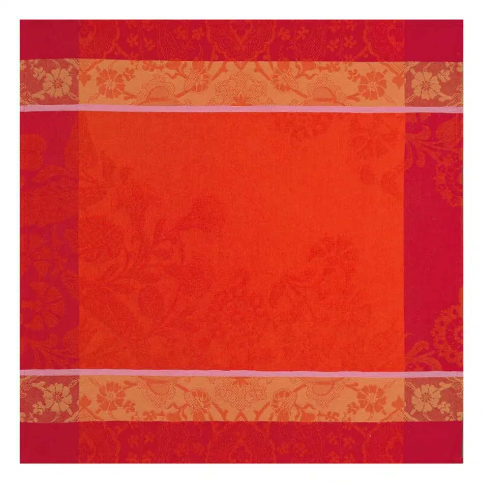 Voyage Iconique Red Napkin 23" x 23"