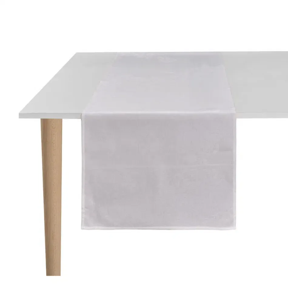 Voyage Iconique White Runner 20" x 59"