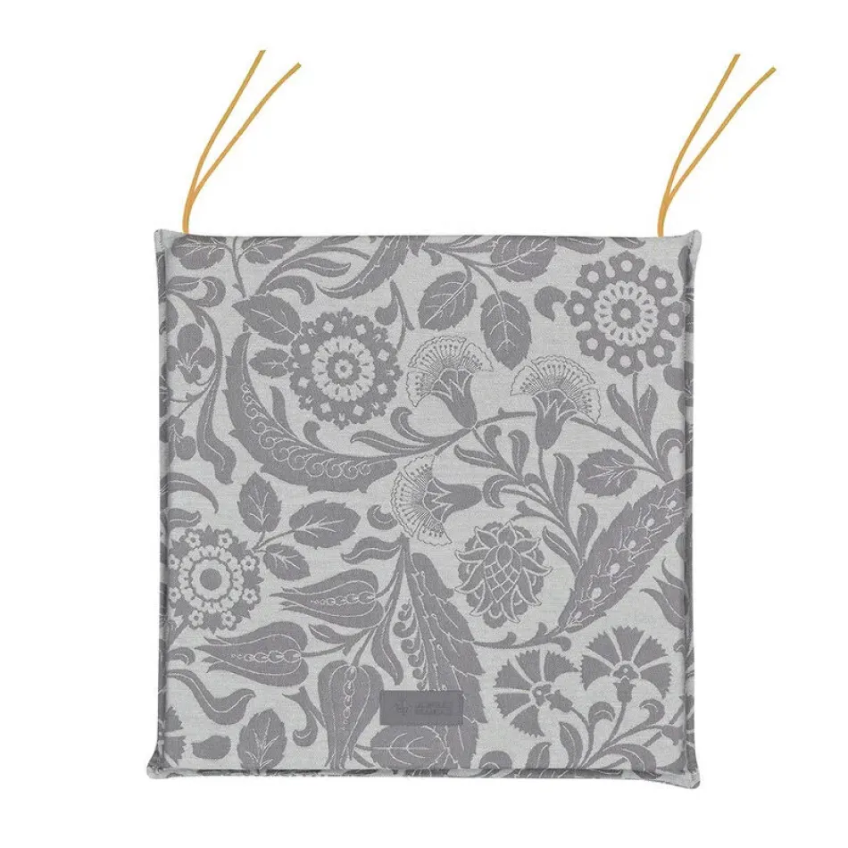 Voyage Iconique Grey Chair Cushion 16" x 16"