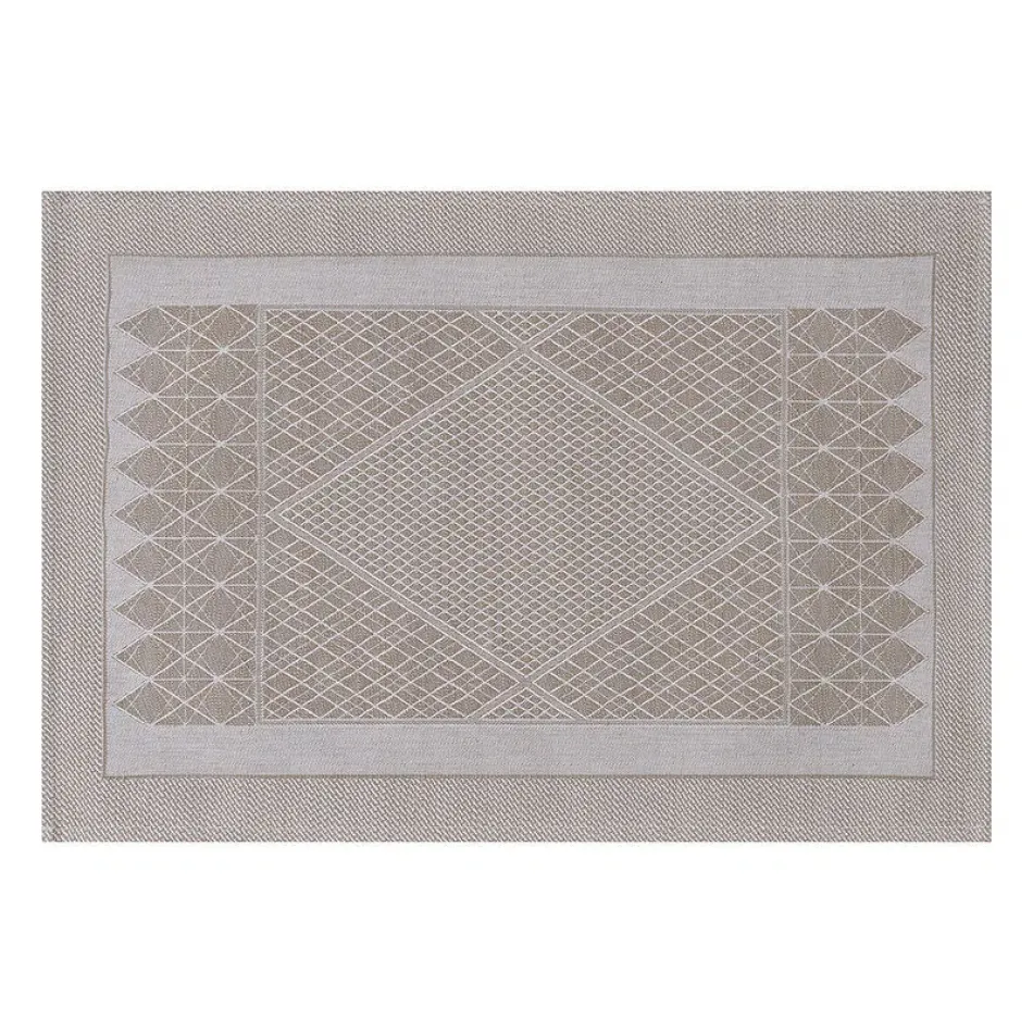 Club Satin Beige Placemat 21" x 13"