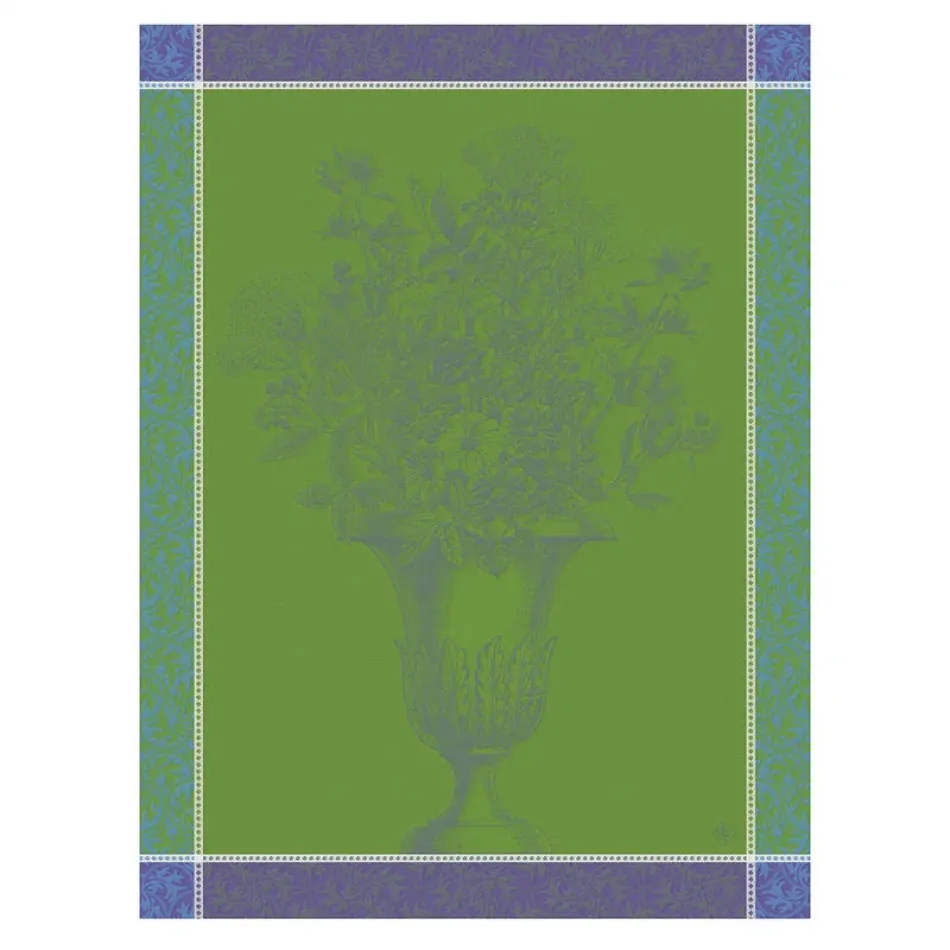 Floraison Uni Blue Tea Towel 24" x 31"