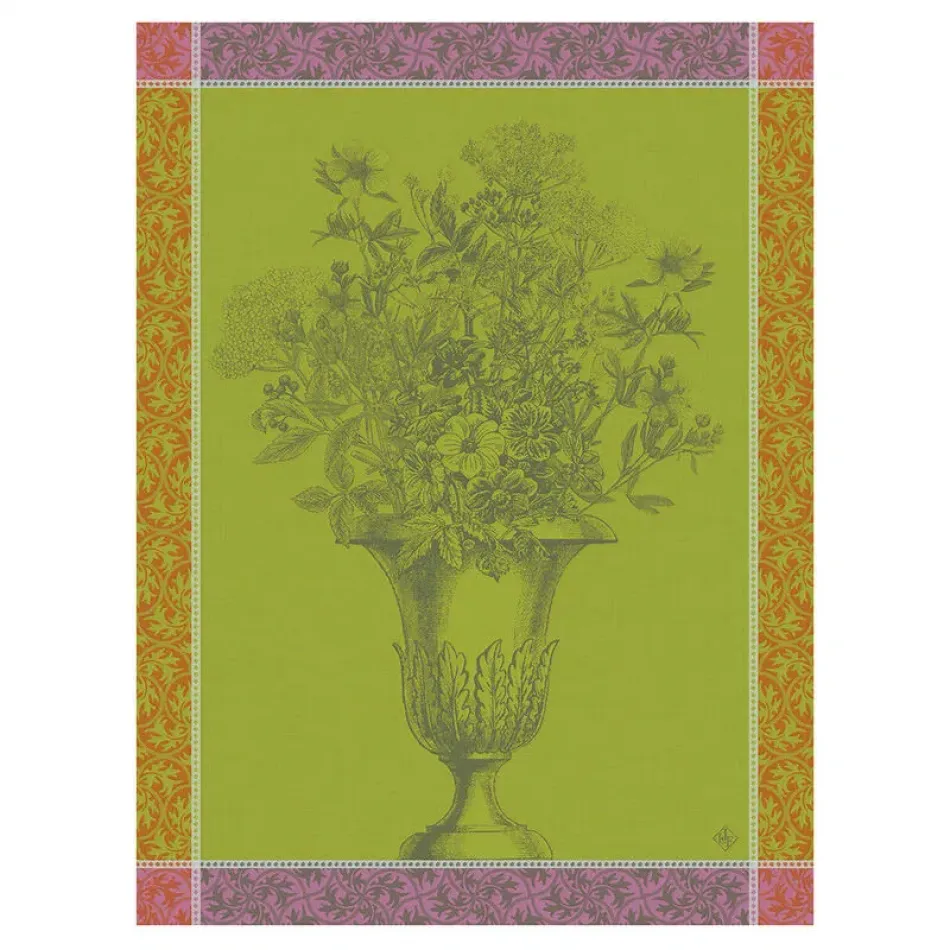 Floraison Uni Purple Tea Towel 24" x 31"