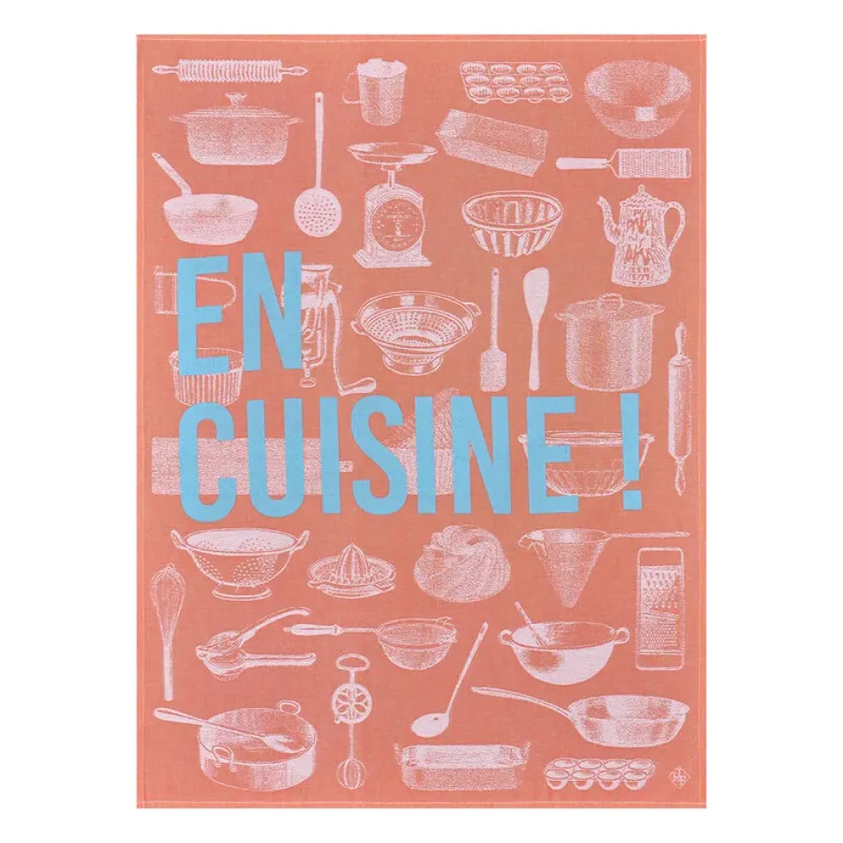 En Cuisine Red Tea Towel 24" x 31"