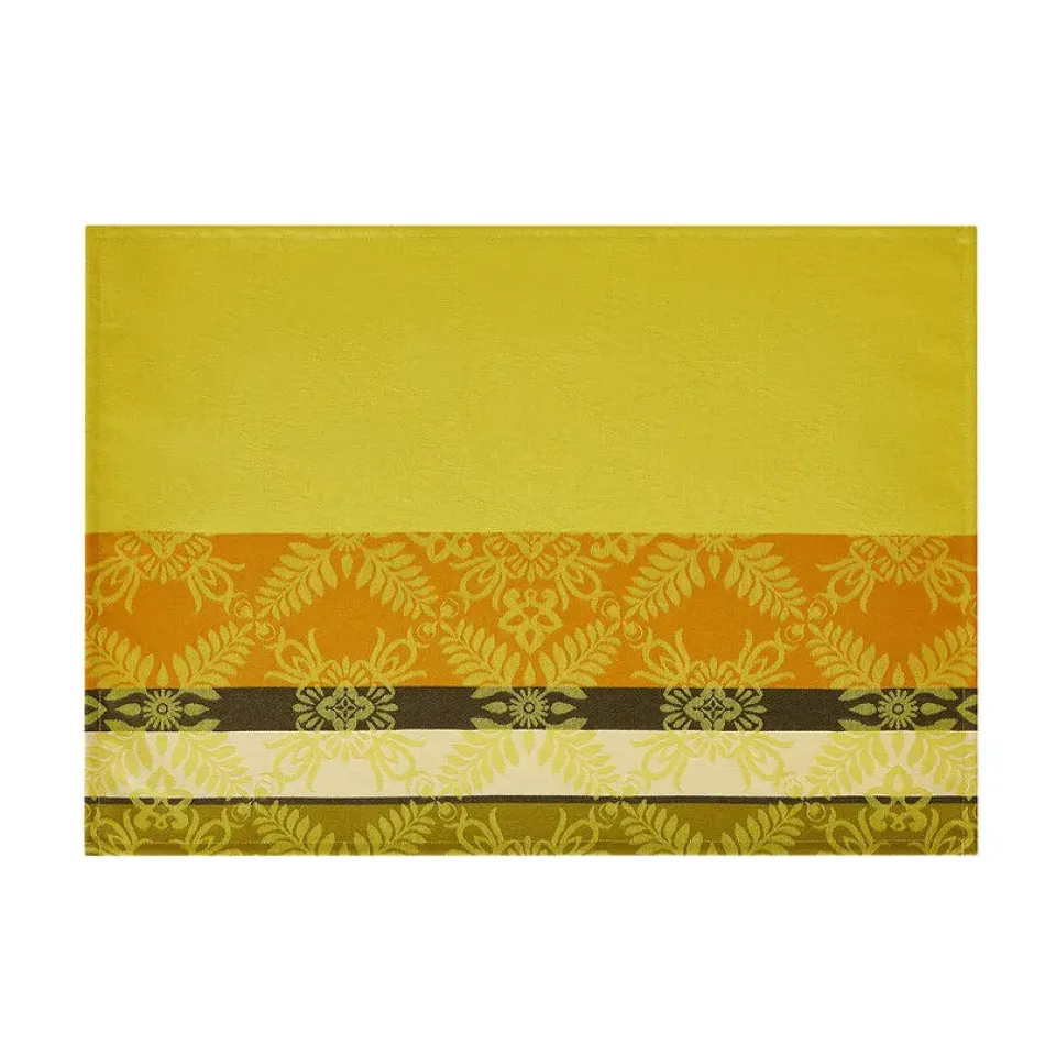 Mumbai Yellow Coated Placemat 20" x 14"