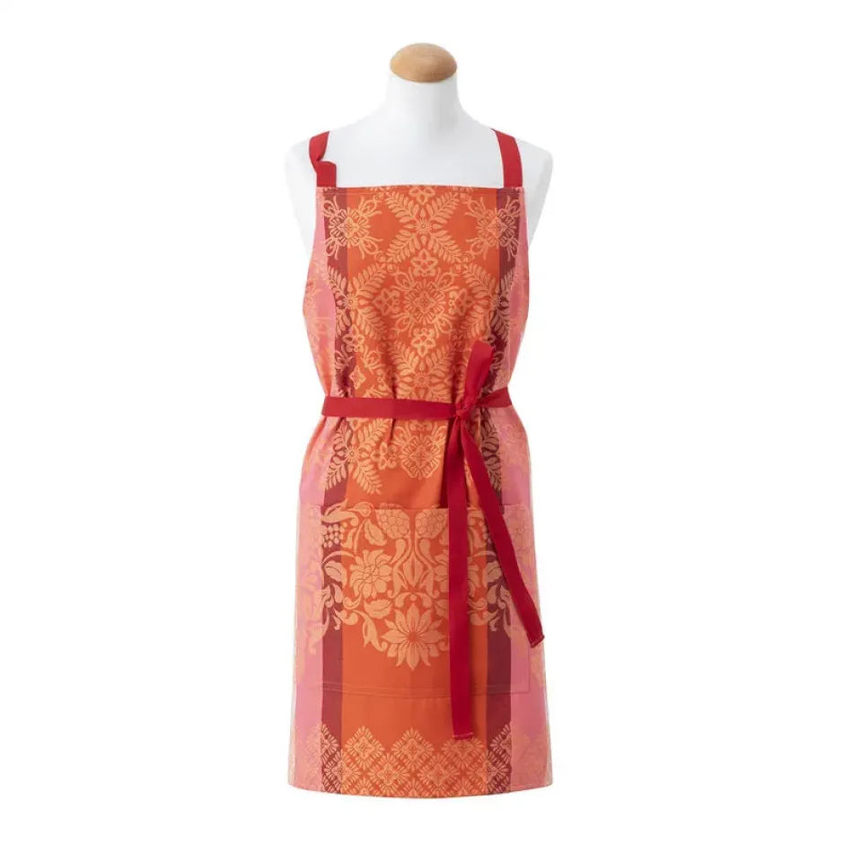 Mumbai Orange Apron 31" x 38"