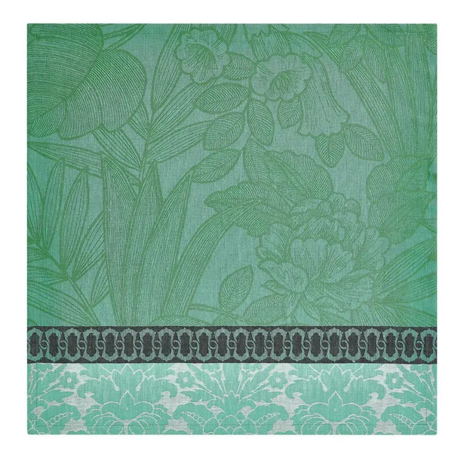 Escapade Tropicale Green Napkin 23" x 23"