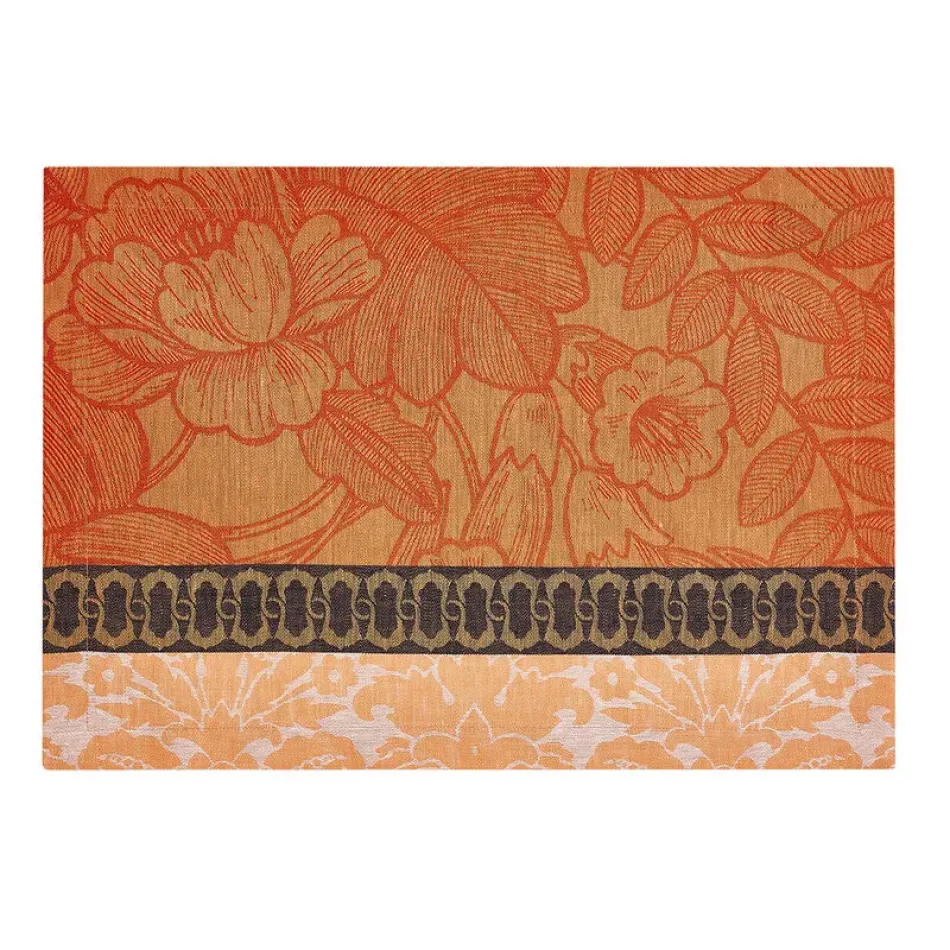 Escapade Tropicale Orange Placemat 20" x 14"
