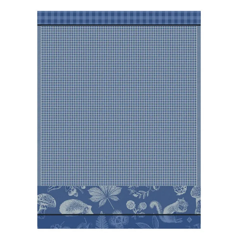 Dans Les Bois Blue Hand Towel 24" x 31"