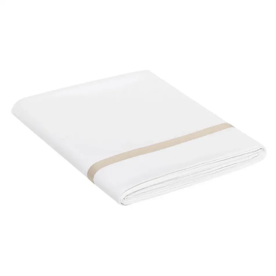 Apparat Beige Flat Sheet 114" x 118"