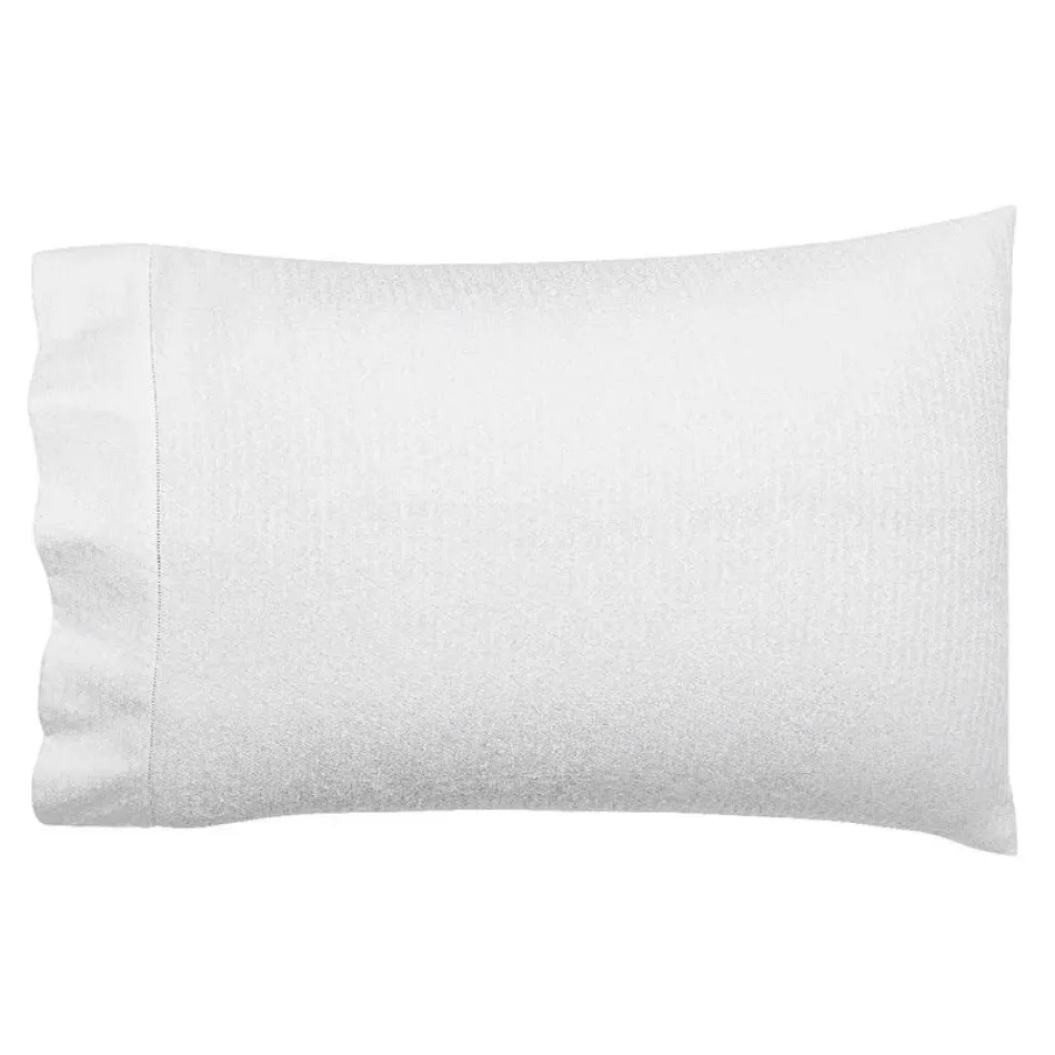 Portofino White 2 Pillowcases 22" x 33" Standard, Pair