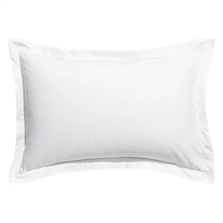 Portofino White Shams 26" x 26" Euro