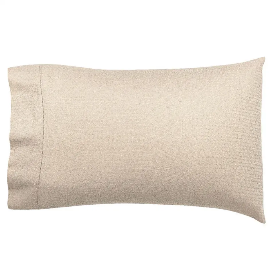 Portofino Beige 2 Pillowcases 22" x 33" Standard, Pair