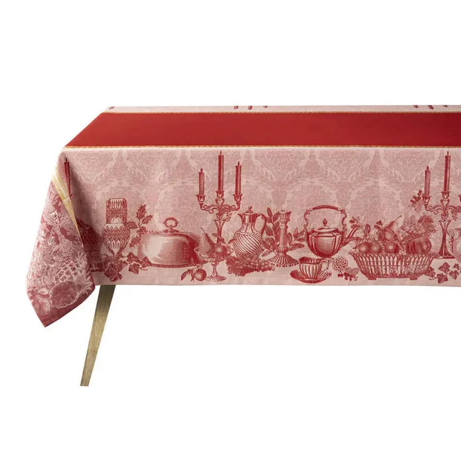 Festin Red Tablecloth 47" x 47" 100% Cotton