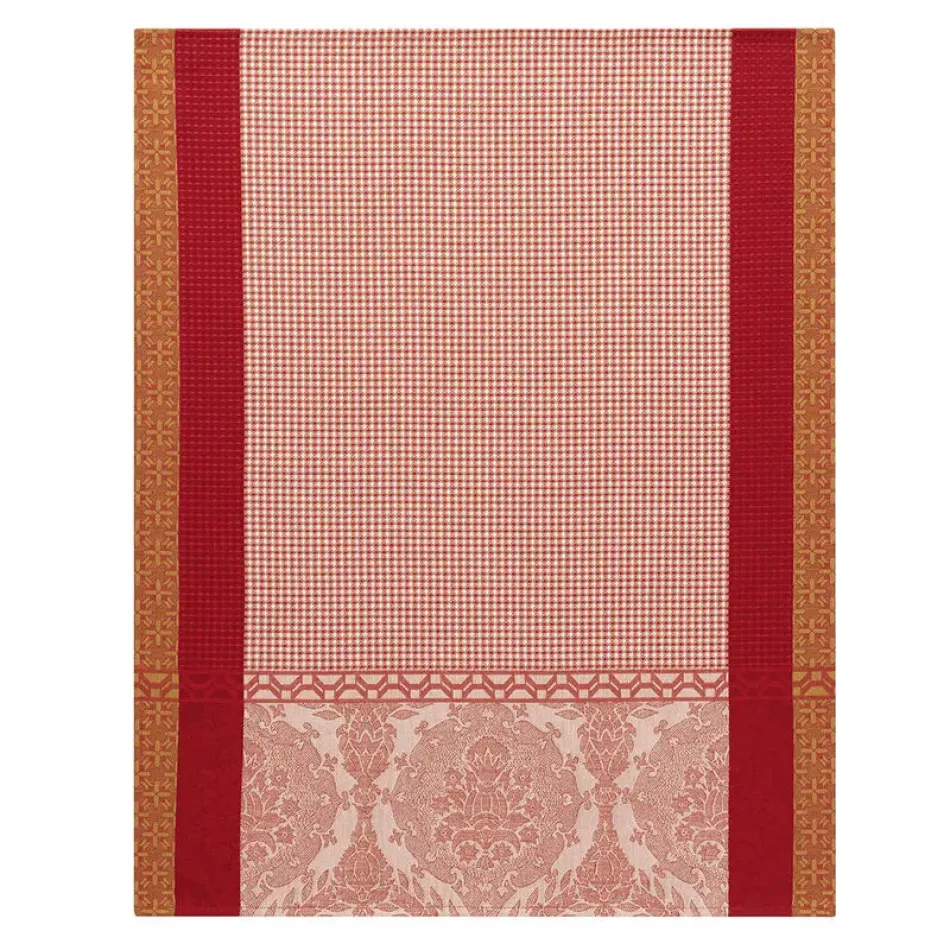 Festin Red Hand Towel 24" x 31" 100% Cotton