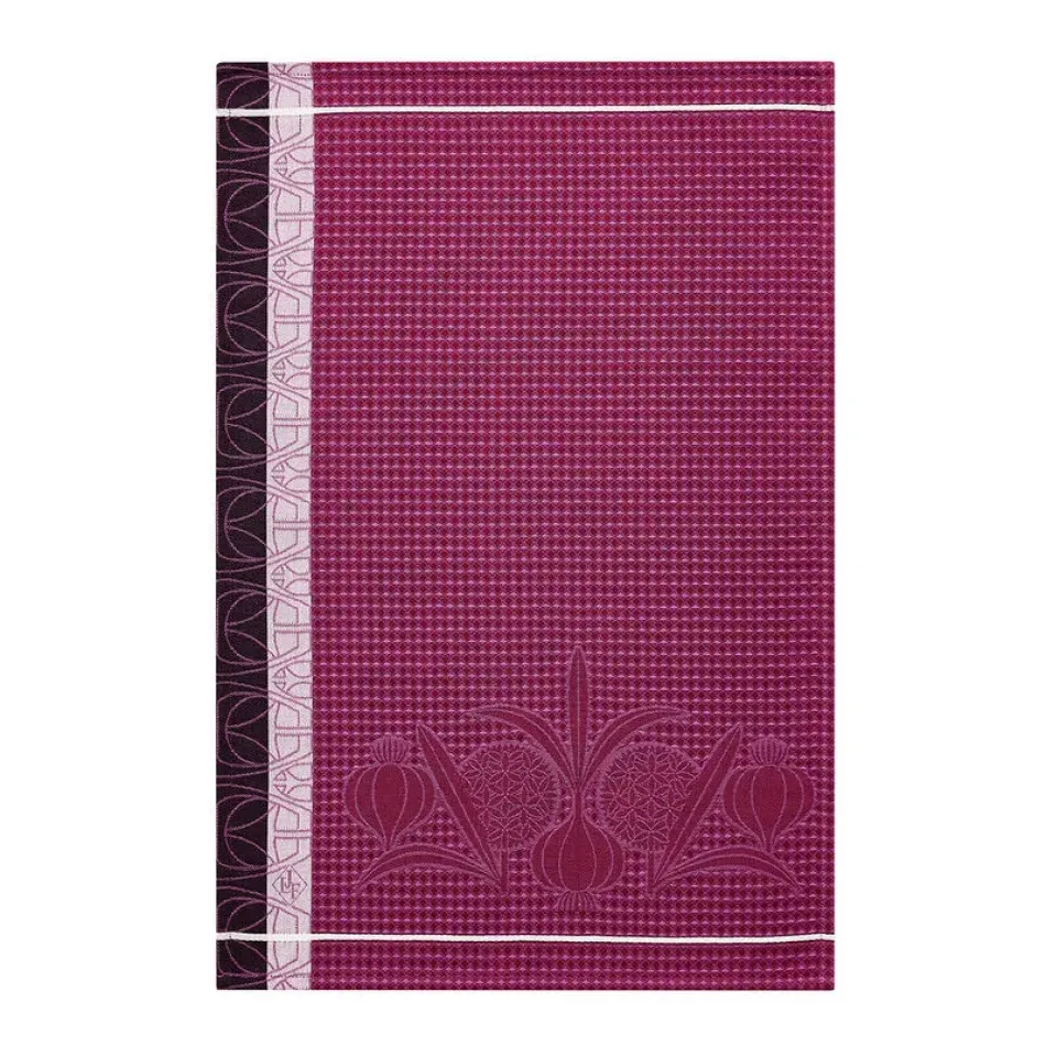 L'Ail Purple Hand Towel 15" x 21"