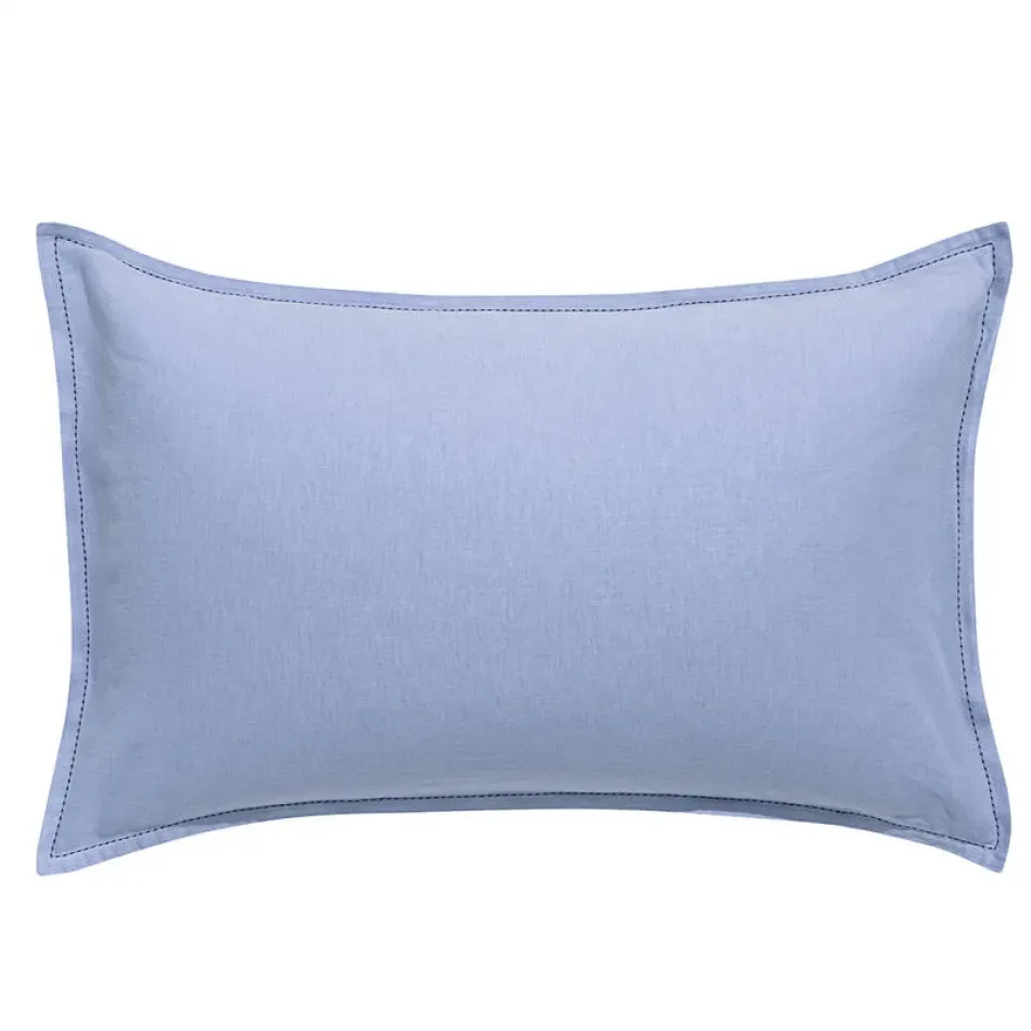 Nuances Blue Shams Standard 21" X 26"