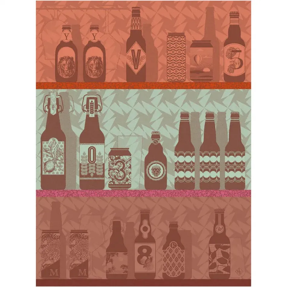 Néo Brasseurs Orange Tea Towel 24" x 31"