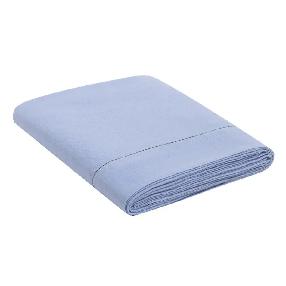 Nuances Blue Flat Sheet 114" X 118"