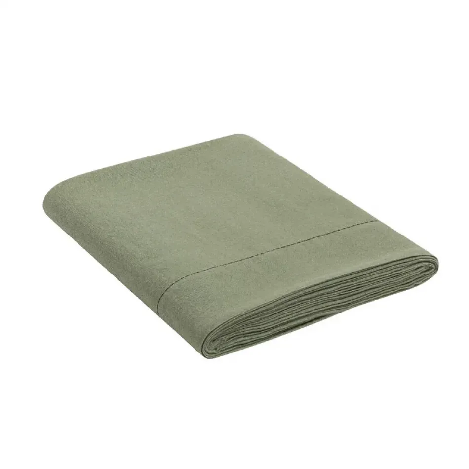 Nuances Green Flat Sheet 94" X 118"