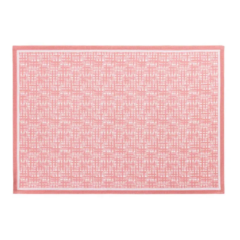 Wagara Pink Placemat 20" x 14" 100% Cotton