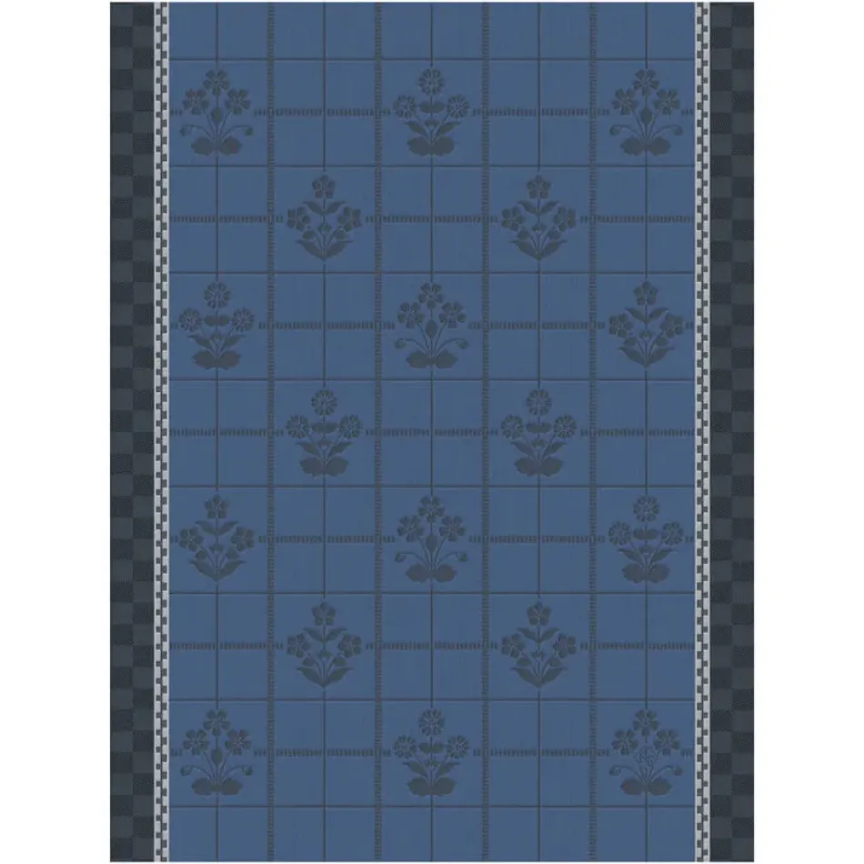 Lulu Luce Blue Tea Towel 24" x 31" 100% Cotton