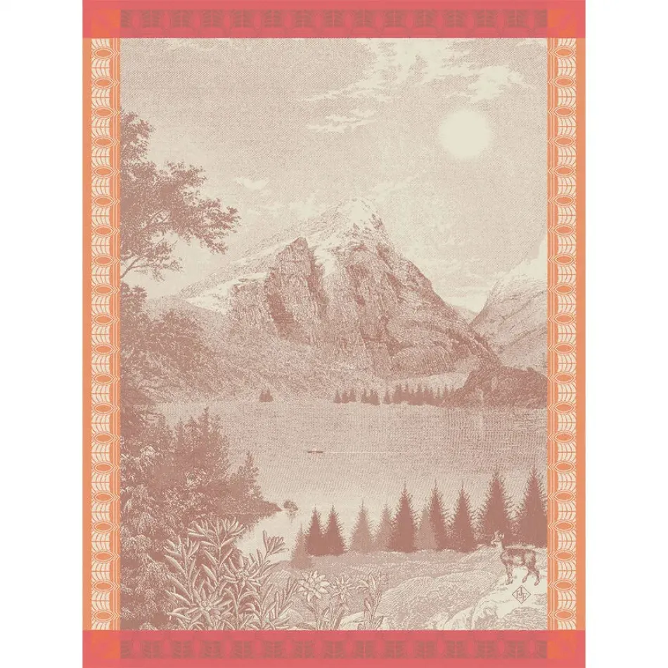 Altitude Pink Tea Towel 24" x 31"