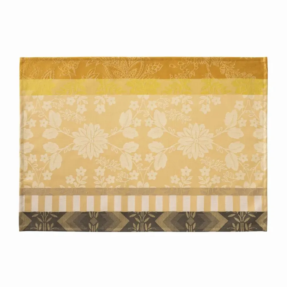 Gipsy Enduit Yellow Coated Placemat 20" x 14"