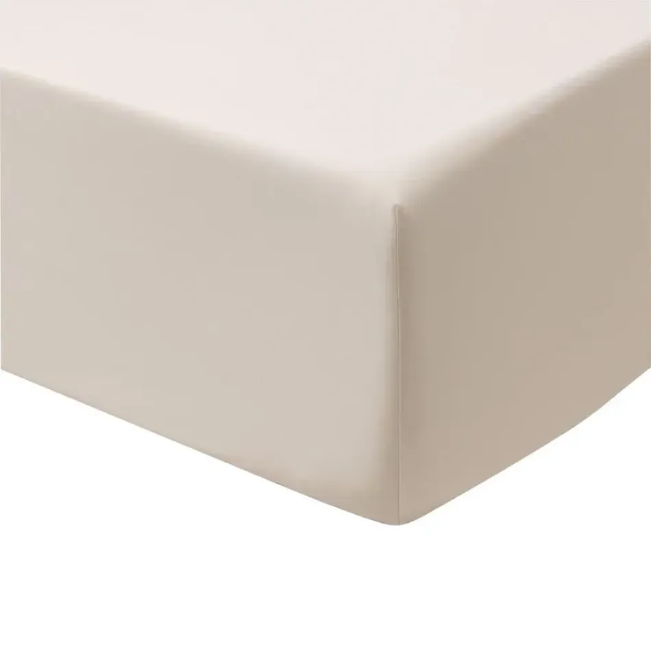 Bois Dormant Beige Fitted Sheets 35" X 79" X 14"