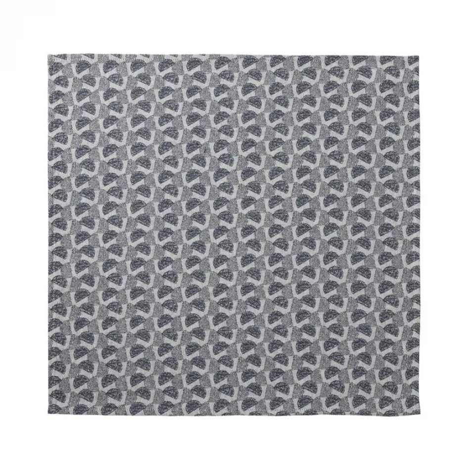 Empreintes Pois Blue Napkin 20" x 20"