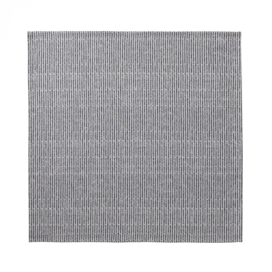 Empreintes Rayures Blue Napkin 20" x 20"