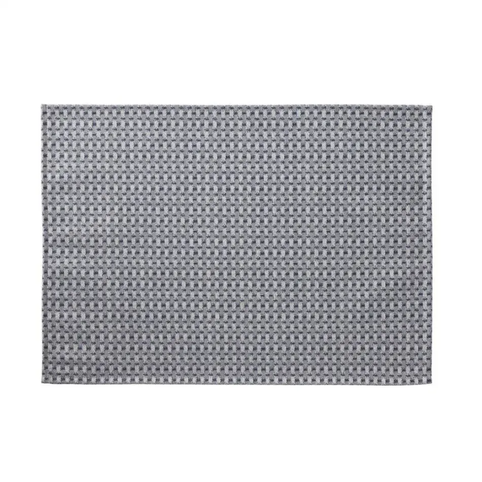 Empreintes Tissage Enduit Blue Coated Placemat 20" x 14"