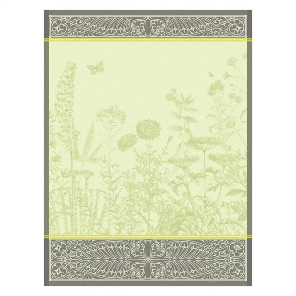 Blooming Green Tea Towel 24" x 31"