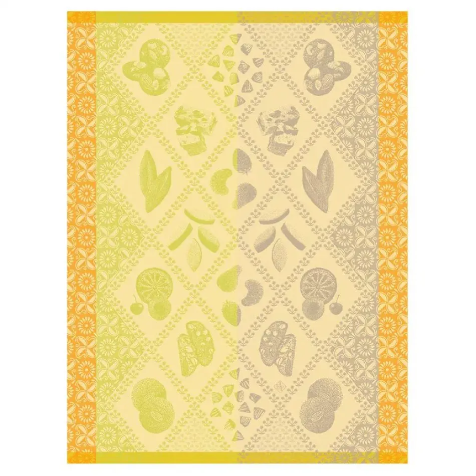 Éclats Du Midi Douceur Green Tea Towel 24" x 31"