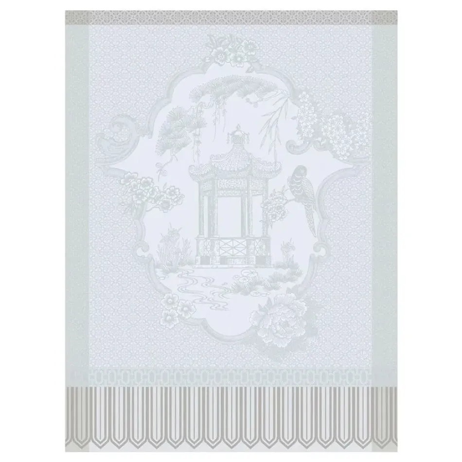 Promenade Impériale Grey Tea Towel 24" x 31"