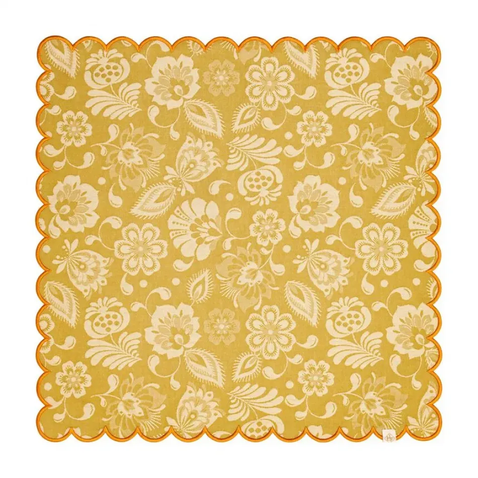 Alegria Yellow Napkin 20" x 20"