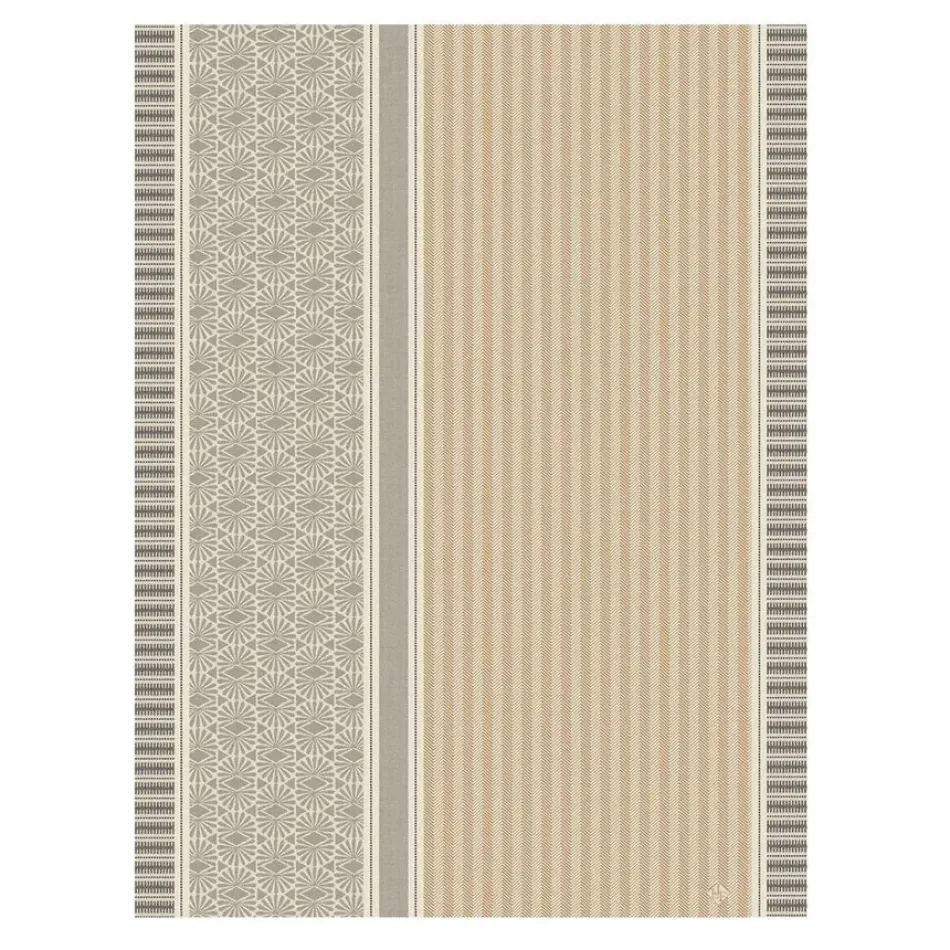 Dune Rayures Beige Tea Towel 24" x 31"