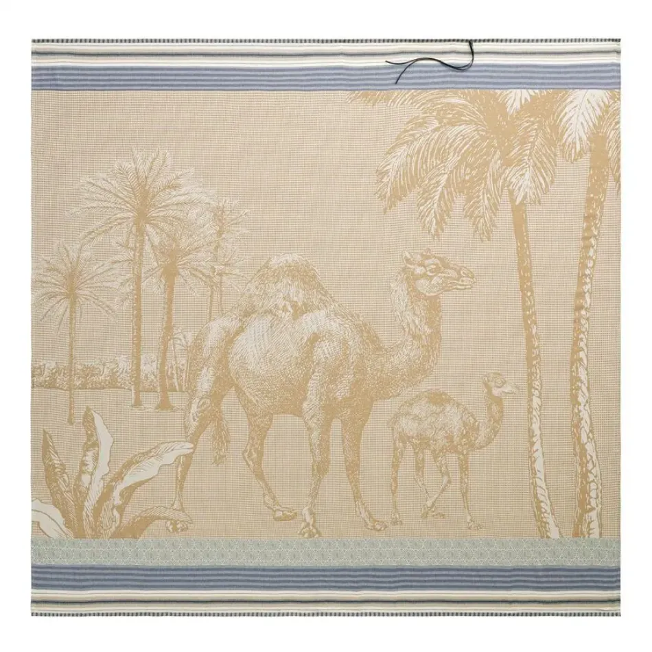 Dune Beige Beach Towel 78" x 78"