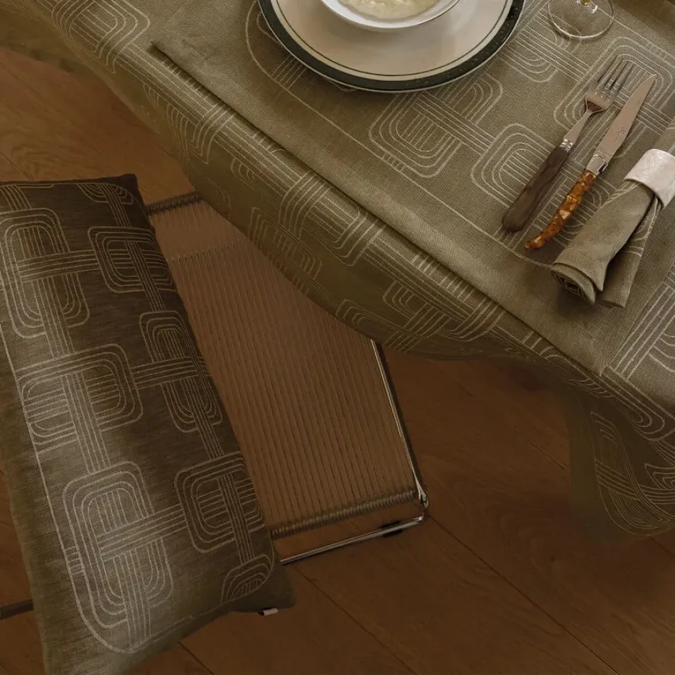 Hôtel Particulier Green Cushion Cover